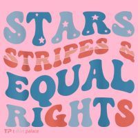Stars Stripes And Equal Rights 4th Of July Womens Rights Coaster thumb 2