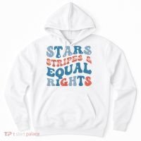 Stars Stripes And Equal Rights 4th Of July Womens Rights Hoodie thumb 0