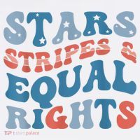 Stars Stripes And Equal Rights 4th Of July Womens Rights Women's Hoodie thumb 2