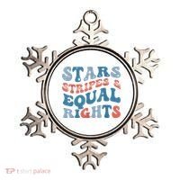 Stars Stripes And Equal Rights 4th Of July Womens Rights Ornament thumb 0