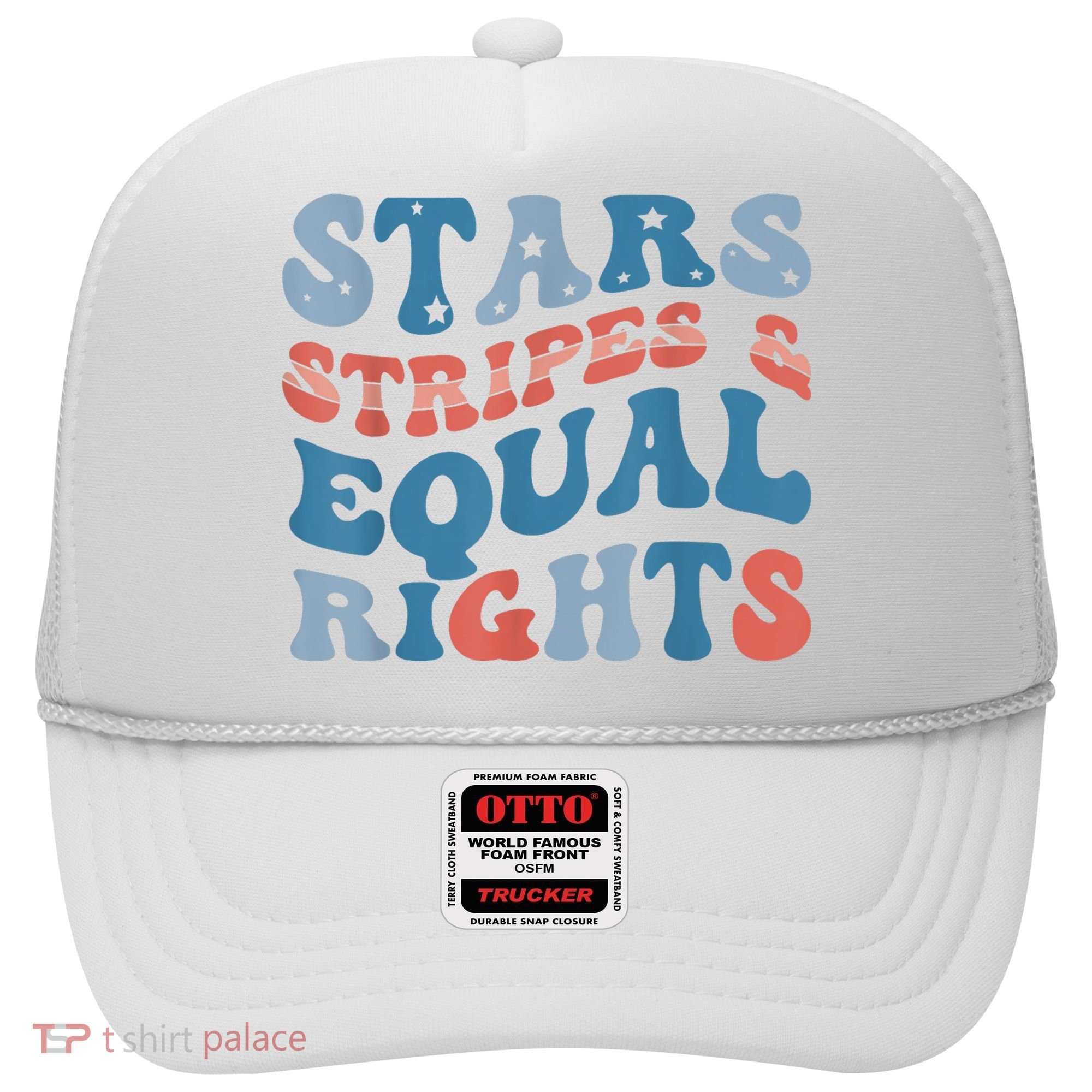 Stars Stripes And Equal Rights 4th Of July Womens Rights Hat