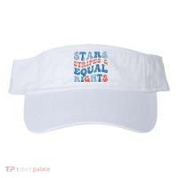 Stars Stripes And Equal Rights 4th Of July Womens Rights Visor thumb 0