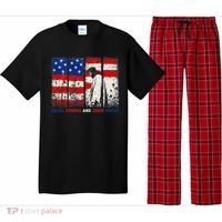 Stars Stripes And Jesus Christ Patriotic Pajama Set thumb 0