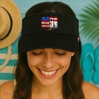 Stars Stripes And Jesus Christ Patriotic Visor thumb 2