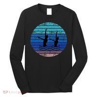 Synchron Swim Artistic Synchronized Swimming Swimmers Long Sleeve Shirt thumb 0
