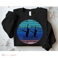 Synchron Swim Artistic Synchronized Swimming Swimmers Sweatshirt thumb 2