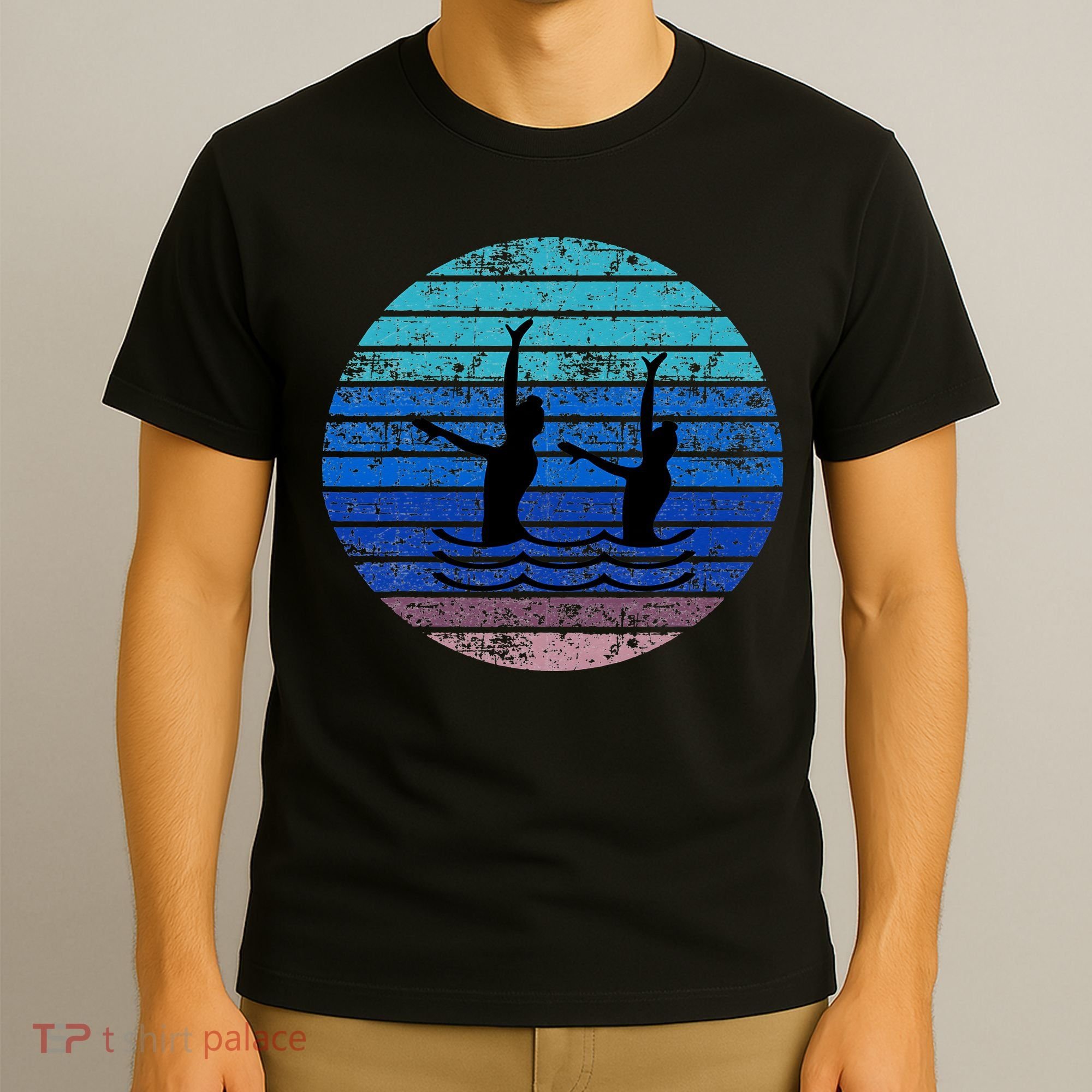 Synchron Swim Artistic Synchronized Swimming Swimmers T-Shirt