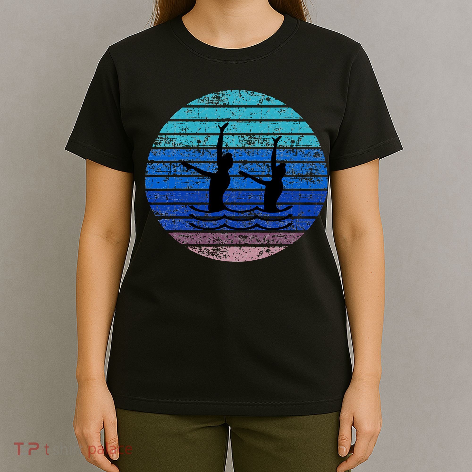 Synchron Swim Artistic Synchronized Swimming Swimmers T-Shirt