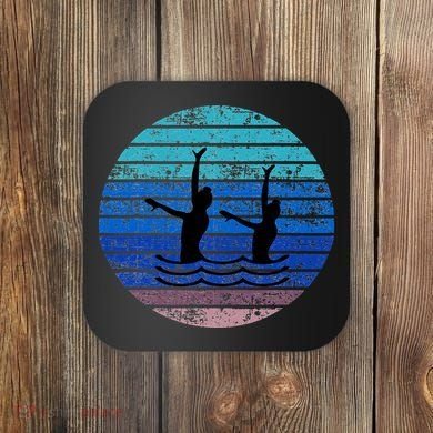 Synchron Swim Artistic Synchronized Swimming Swimmers Coaster