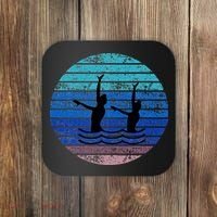 Synchron Swim Artistic Synchronized Swimming Swimmers Coaster thumb 0