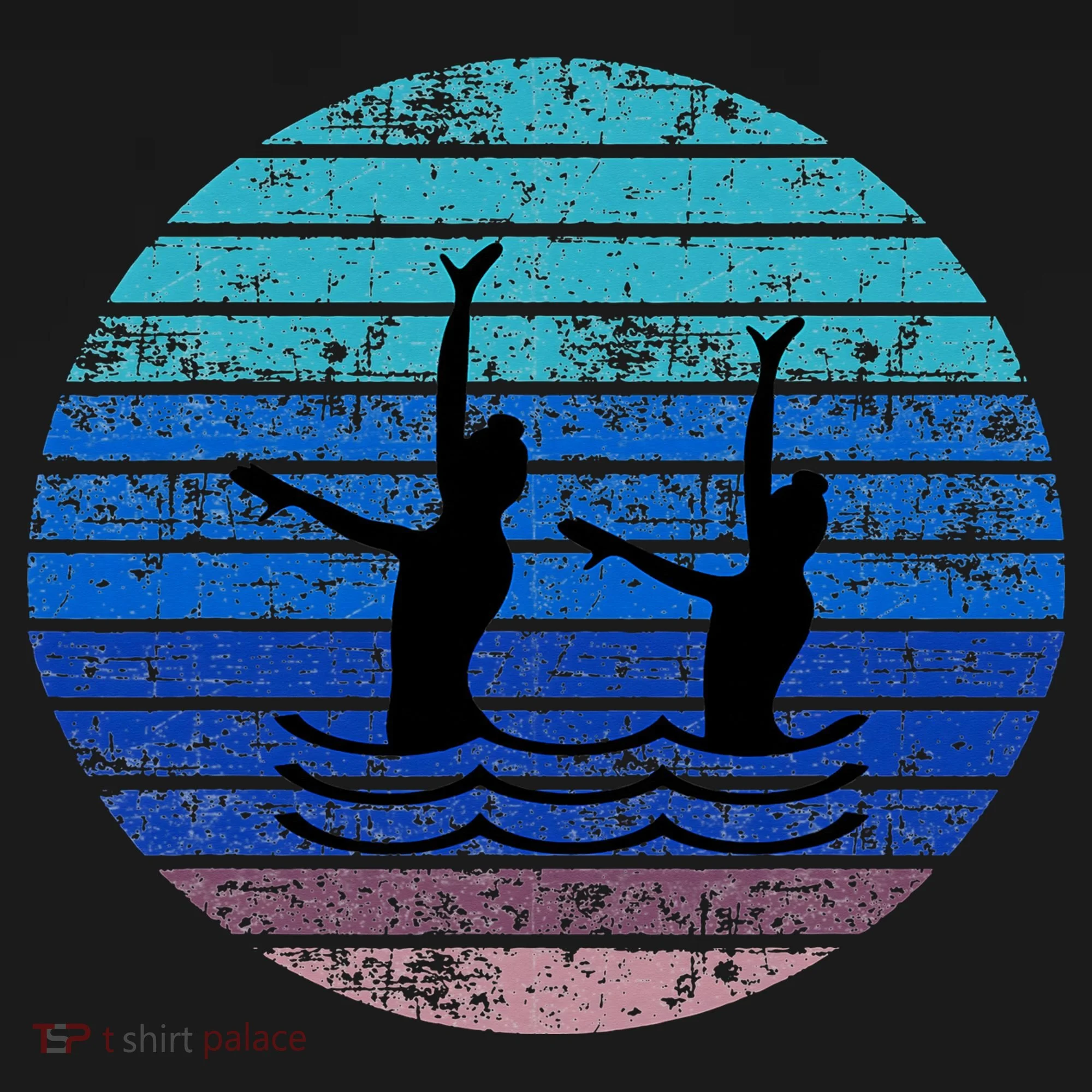 Synchron Swim Artistic Synchronized Swimming Swimmers Women's Hoodie