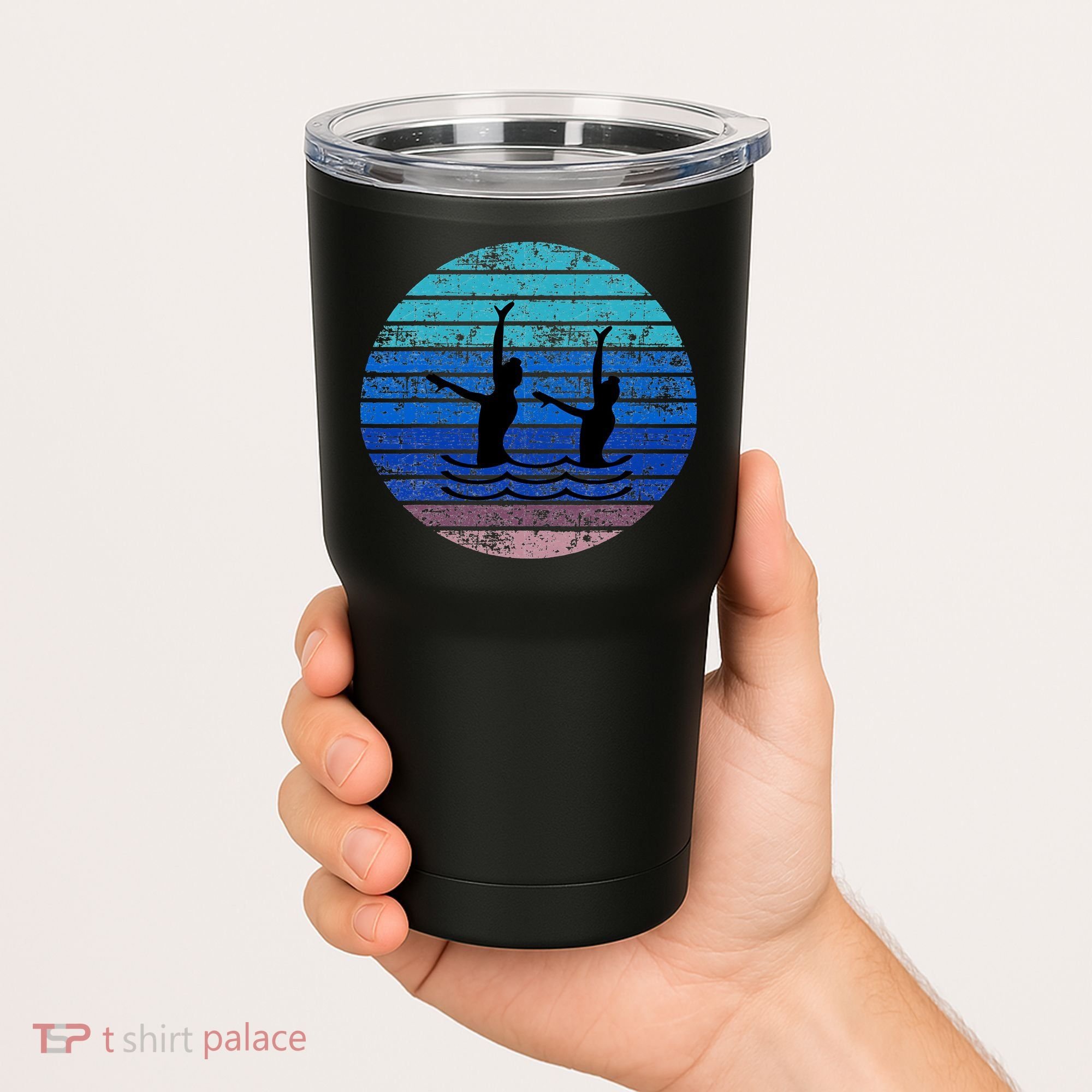 Synchron Swim Artistic Synchronized Swimming Swimmers Tumbler