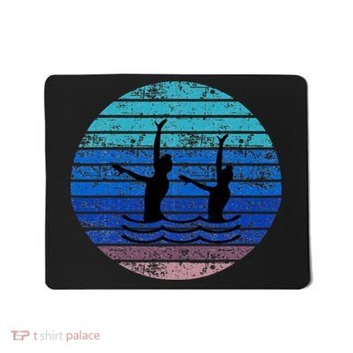 Synchron Swim Artistic Synchronized Swimming Swimmers Mousepad