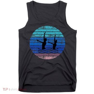 Synchron Swim Artistic Synchronized Swimming Swimmers Tank Top