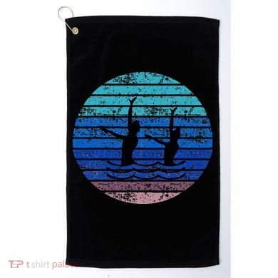 Synchron Swim Artistic Synchronized Swimming Swimmers Golf Towel