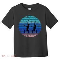 Synchron Swim Artistic Synchronized Swimming Swimmers Toddler T-Shirt thumb 0