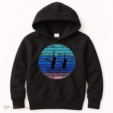 Synchron Swim Artistic Synchronized Swimming Swimmers Kids Hoodie