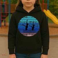 Synchron Swim Artistic Synchronized Swimming Swimmers Kids Hoodie thumb 3