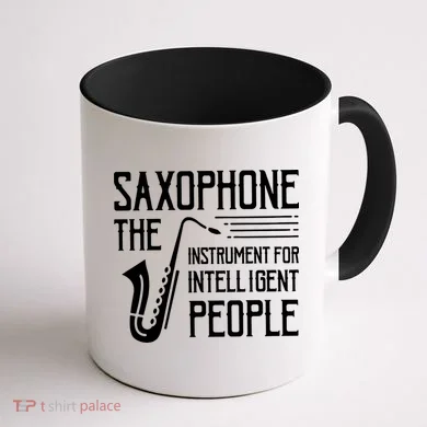 Saxophone Coffee Mug back