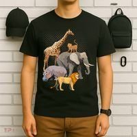 Safari Squad African Safari Animals Funny Zoo Animal Lovers T-Shirt thumb 6