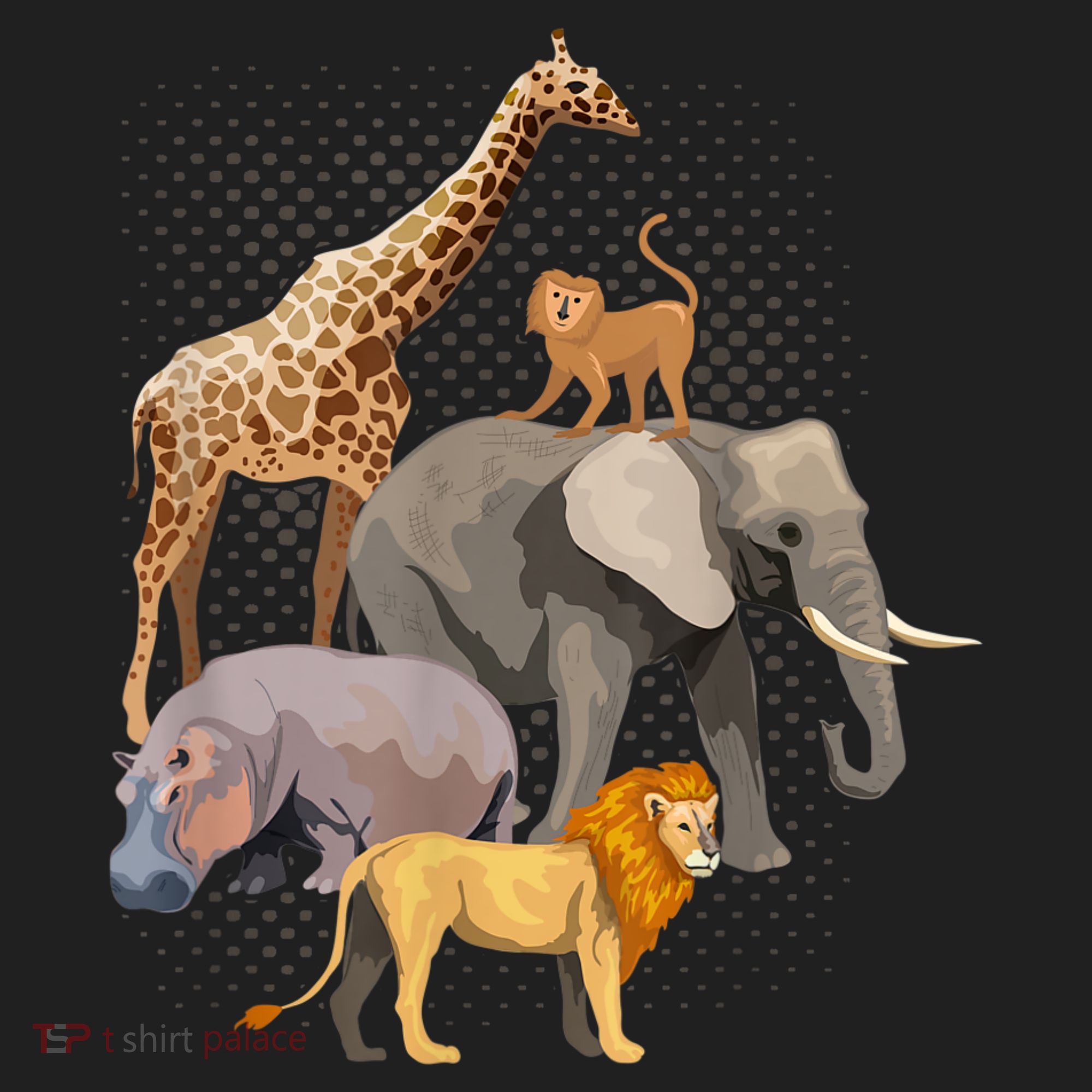 Safari Squad African Safari Animals Funny Zoo Animal Lovers Beanie