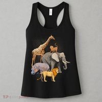 Safari Squad African Safari Animals Funny Zoo Animal Lovers Women's Tank Top thumb 3