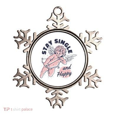 Stay Single And Happy Anti Valentines Day Cupid Ornament