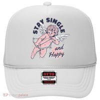 Stay Single And Happy Anti Valentines Day Cupid Hat thumb 0