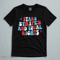 Stars Stripes And Equal Rights 4th Of July Wo's Rights T-Shirt thumb 5