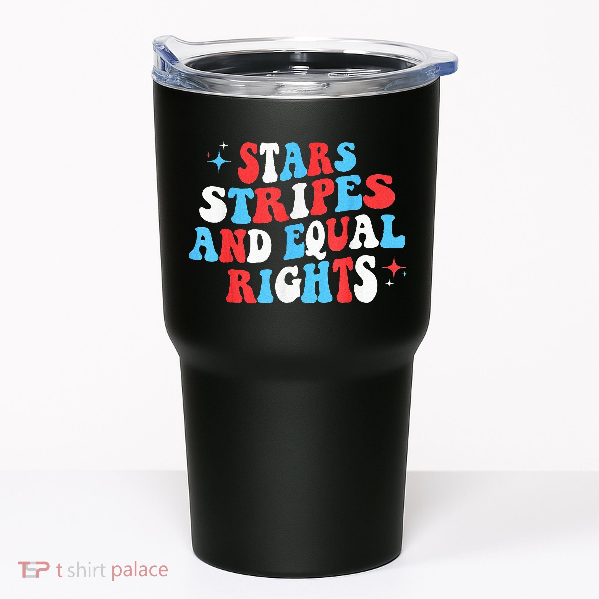 Stars Stripes And Equal Rights 4th Of July Wo's Rights Tumbler