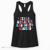 Stars Stripes And Equal Rights 4th Of July Wo's Rights Women's Tank Top thumb 0