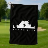 Skateboarding Skateboard Apparel Skateboarder Skateboard Golf Towel thumb 1