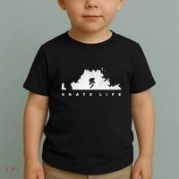Skateboarding Skateboard Apparel Skateboarder Skateboard Toddler T-Shirt thumb 2