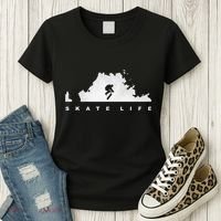 Skateboarding Skateboard Apparel Skateboarder Skateboard Women's T-Shirt thumb 3