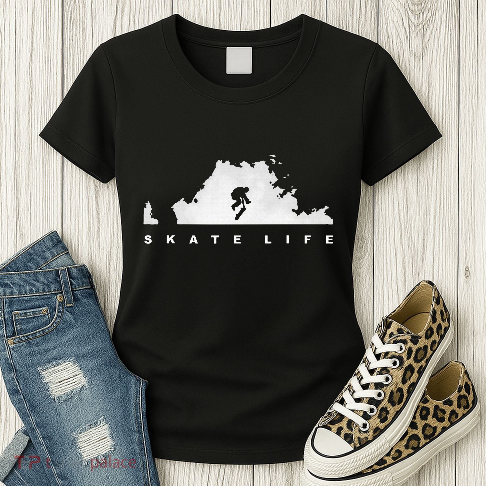 Skateboarding Skateboard Apparel Skateboarder Skateboard Women's T-Shirt