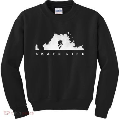 Skateboarding Skateboard Apparel Skateboarder Skateboard Kids Sweatshirt