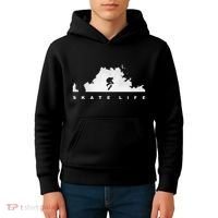 Skateboarding Skateboard Apparel Skateboarder Skateboard Kids Hoodie thumb 4