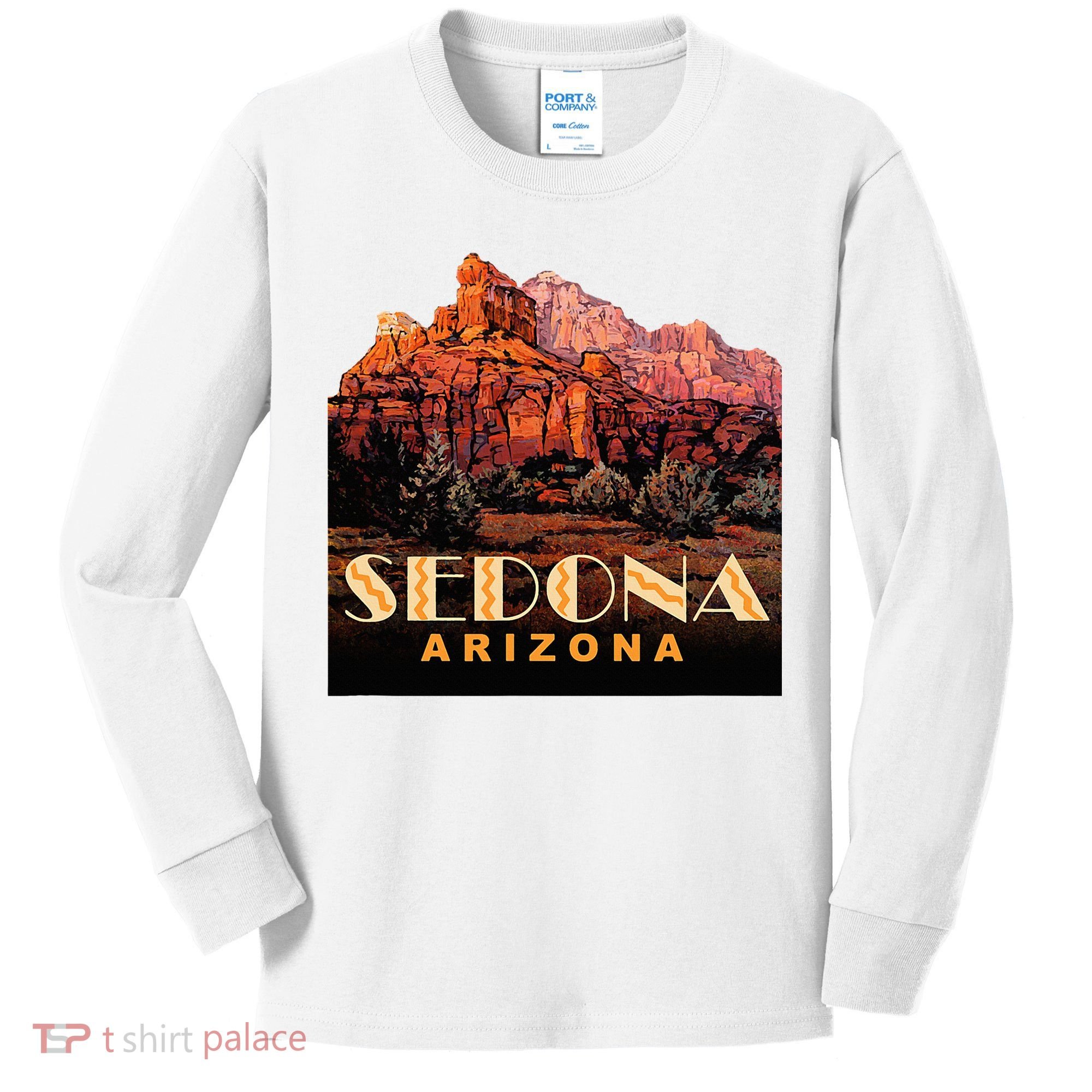 Sedona Sedona Arizona Kids Long Sleeve Shirt