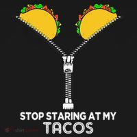 Stop Staring At My Tacos Mexican Cinco De Mayo Doggie Tank thumb 4