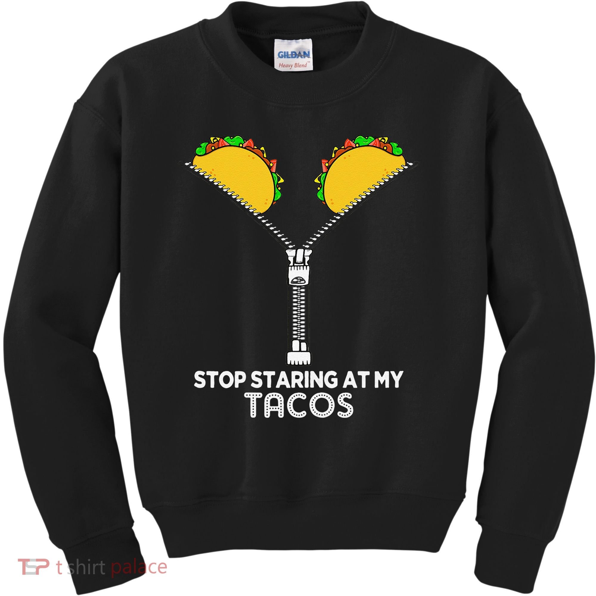 Stop Staring At My Tacos Mexican Cinco De Mayo Kids Sweatshirt