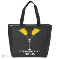 Stop Staring At My Tacos Mexican Cinco De Mayo Tote Bag thumb 0
