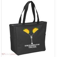 Stop Staring At My Tacos Mexican Cinco De Mayo Tote Bag thumb 2