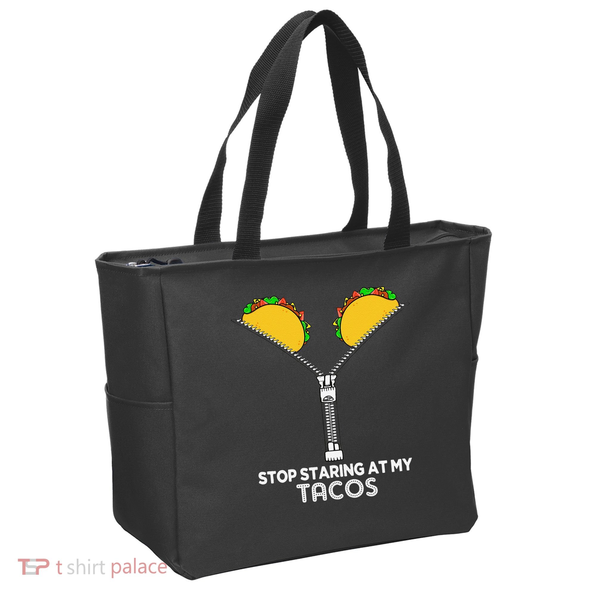 Stop Staring At My Tacos Mexican Cinco De Mayo Tote Bag