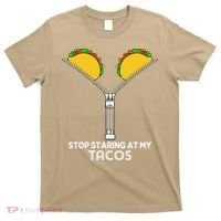 Stop Staring At My Tacos Mexican Cinco De Mayo T-Shirt thumb 0