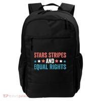 Stars Stripes And Equal Rights 4th Of July Backpack thumb 0