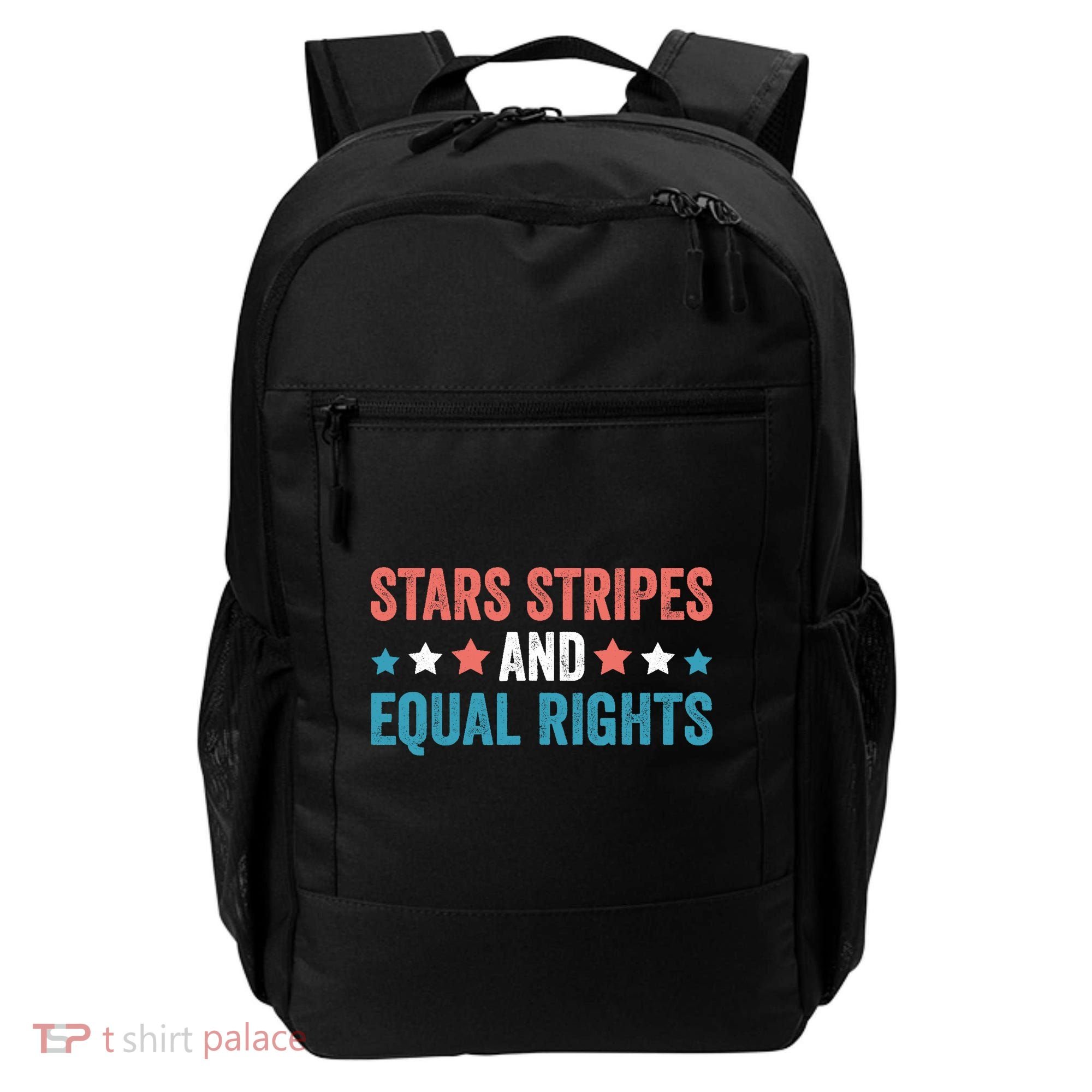 Stars Stripes And Equal Rights 4th Of July Backpack