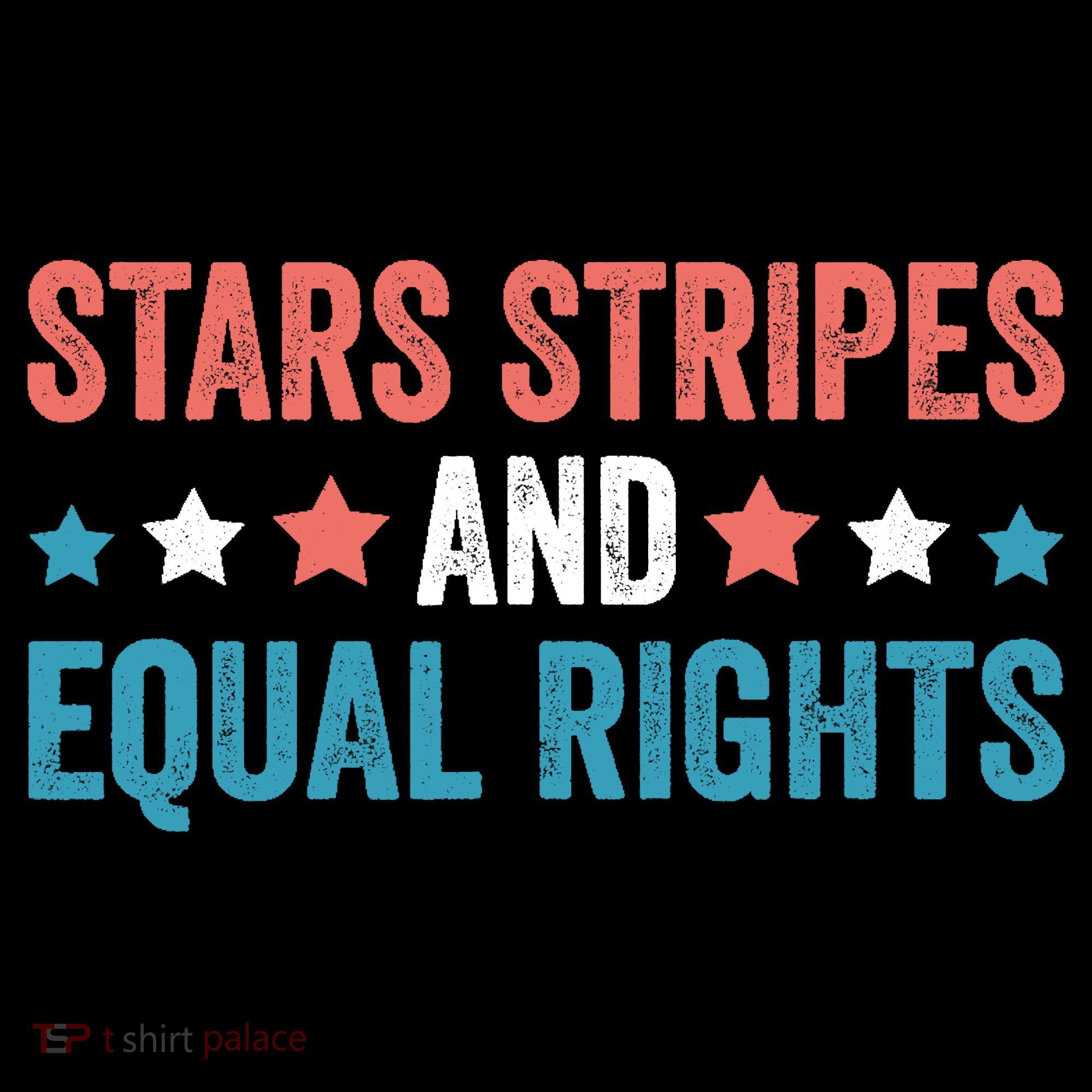 Stars Stripes And Equal Rights 4th Of July Women's Hoodie