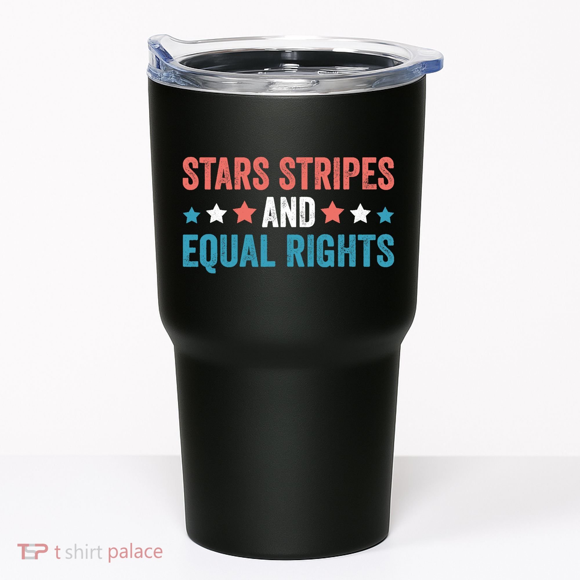 Stars Stripes And Equal Rights 4th Of July Tumbler