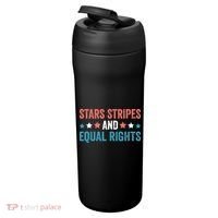 Stars Stripes And Equal Rights 4th Of July 24oz Duet Stainless Steel Tumbler thumb 3