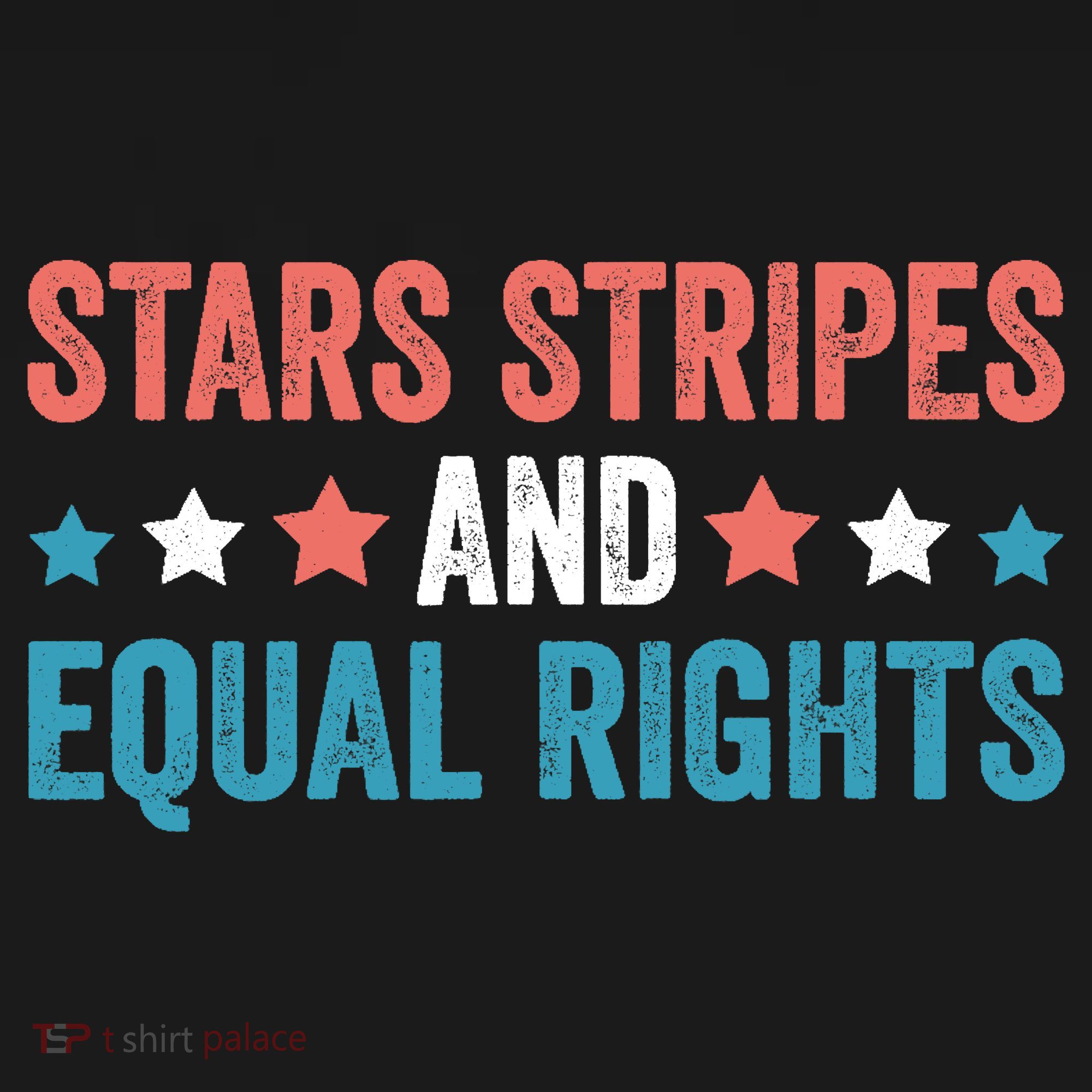 Stars Stripes And Equal Rights 4th Of July Women's Tank Top